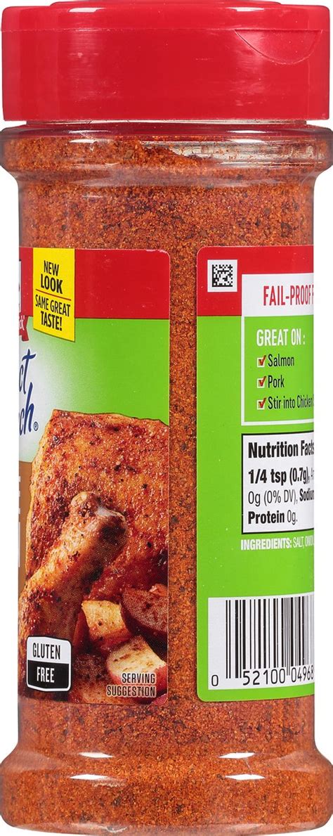 Mccormick Perfect Pinch Gluten Free Rotisserie Chicken Seasoning 5oz 5 Oz Shipt