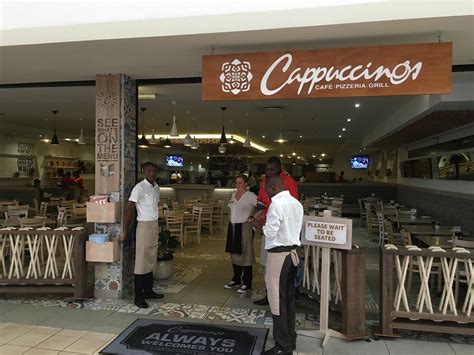 Cappuccinos Cafe And Pizzeria Somerset Mall Somerset West Menu