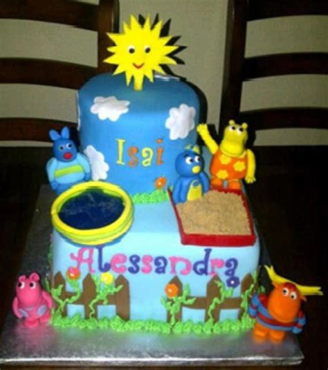 Backyardigans Themed Birthday Cake Cakecentral