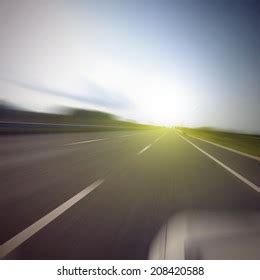 Motion Blurred Racetrack Vertical Poster Format Stock Photo 1046368876