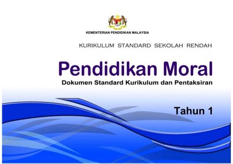 Buku Teks Digital Pendidikan Moral Tahun 3 Sjkt Kssr Semakan 2017