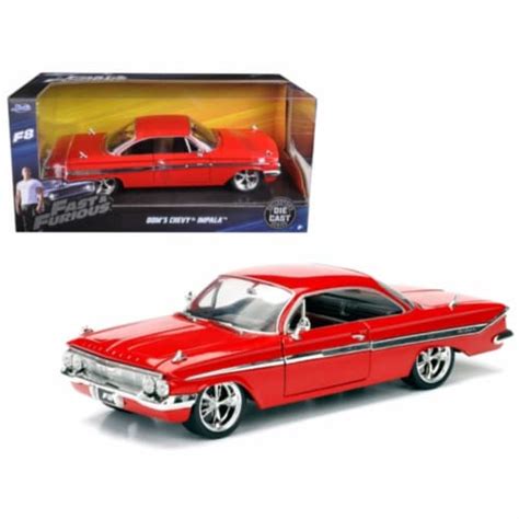 Dom S Chevrolet Impala Red Fast Furious F8 The Fate Of The Furious