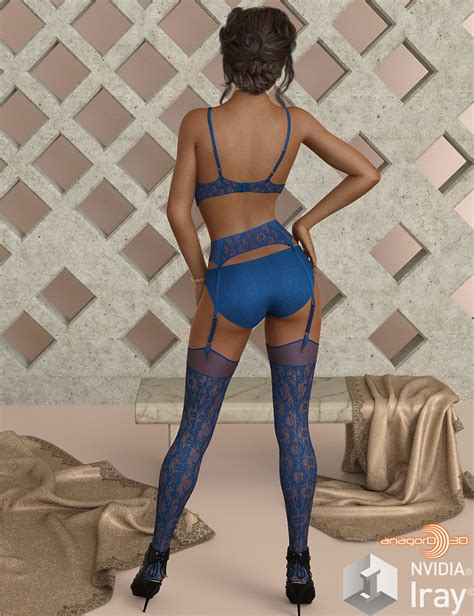 Versus Tessa Lingerie For Genesis Females Daz D