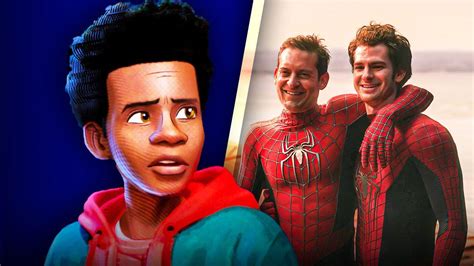 Spider Verse 2 Producers Explain Why Tobey And Andrew Appeared