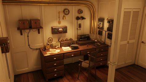 ArtStation - Titanic Marconi's Room | Game Assets