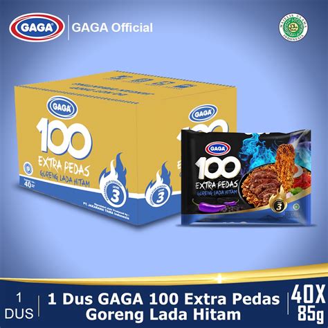 Jual Gaga Extra Pedas Goreng Lada Hitam G Dus Pcs Harga