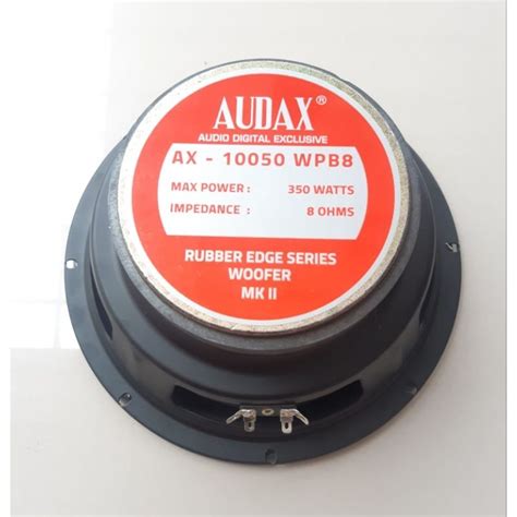 Jual Audax Speaker Inch Watt Ax Woofer Magnet Besar