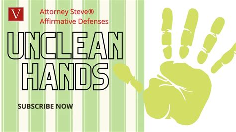 Unclean Hands Defense In Court