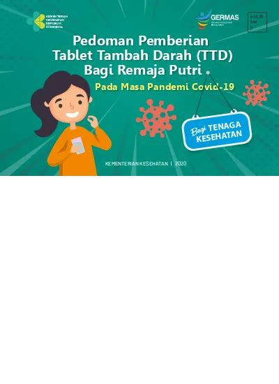 Pedoman Pemberian Tablet Tambah Darah TTD Bagi Remaja Putri