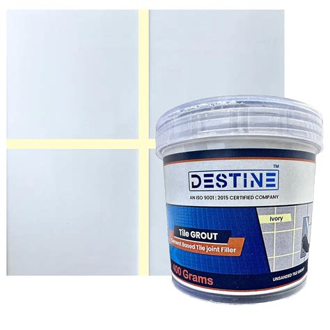 Destine® Tile Grout 16 Colours All Packs 100 Gm 400 Gm 800 Gm 1 Kg 3 Kg 5 Kg