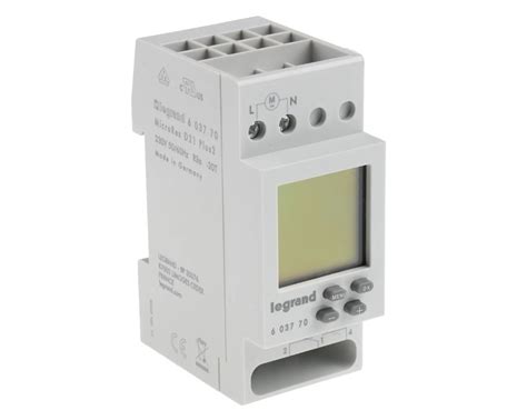 LEGRAND MICROEX D21 PLUS TIME SWITCH 6 037 70