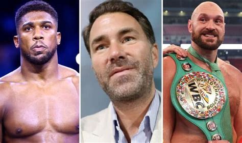 Anthony Joshua Promoter Eddie Hearn Responds To Tyson Fury Goading Aj Over Usyk Loss Boxing