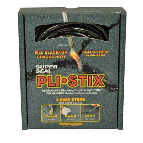 Super Seal Crack Filler Pli Stix Black Asphalt Asphalt 2 Lb Nortelshop