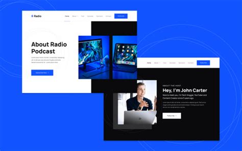 Radio - Podcast HTML5 Responsive Website Template