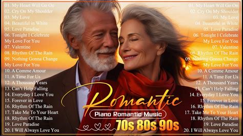 Best Romantic Piano Love Songs Of All Time 💞 Great Relaxing Piano Love