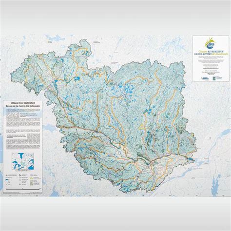 Ottawa River Watershed Map - Ottawa Riverkeeper | Garde-rivière des ...