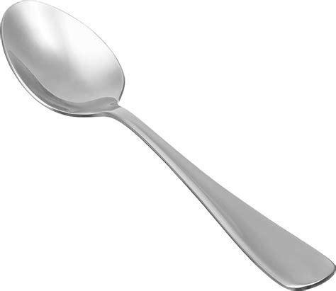 Amazon Basics Stainless Steel Dinner Spoons With Round Edge Pack Of 12