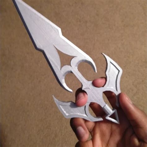 DIY HOW TO MAKE SCORPION KUNAI FROM A4 PAPER MORTAL KOMBAT