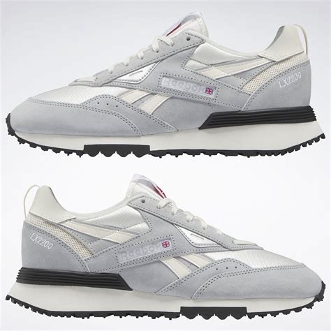 Lx2200 Shoes In Pure Grey 3 Chalk Core Black Reebok Official Uk