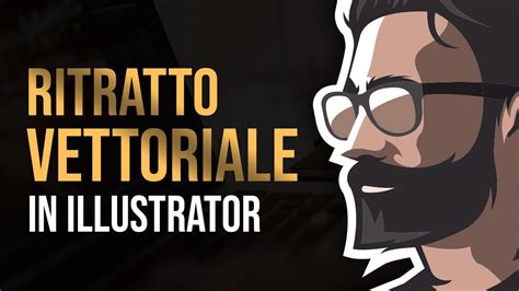 Ritratto In Vettoriale Con Adobe Illustrator YouTube