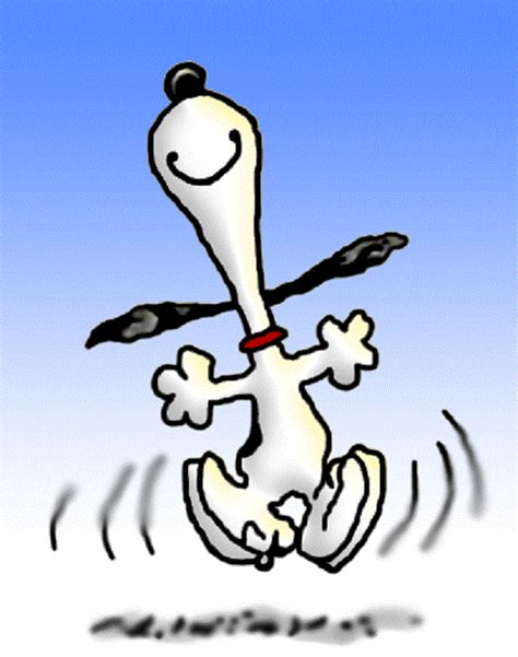 Snoopy Dance Emoticon Snoopy Dance Emoticon Funny Sticker