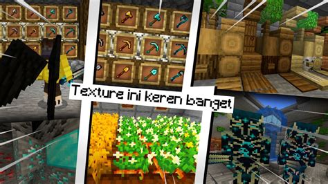 TOP 2 TEXTURE PACK UNTUK SURVIVAL YANG KEREN BANGET Texture Mcpe 1 18