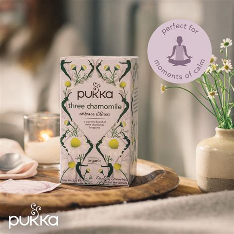 Pukka Three Chamomile Bio Saszetek Herbata Ekologiczna Biowitalni Pl