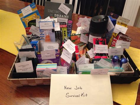 New Job Survival Kit Made This For My Hubby So Many Great Things To