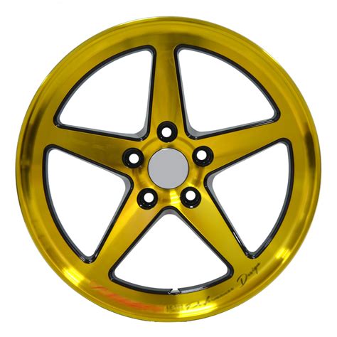 Auto Parts Inch Golden Wheel Rims High Polished Forged Wheels Alloy