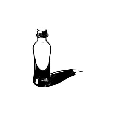 Premium Vector | Vintage medicine bottle vector