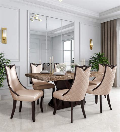 Shop Upto Off On Seater Dining Sets With Marble Top Products