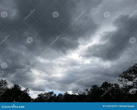 Stormy Sky at Sunset stock image. Image of grey, blustery - 147672079