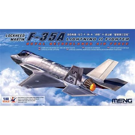 Meng modelo LS 011 1 48 F 35A relâmpago ii fighter real holanda força