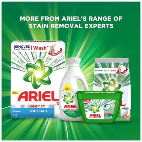 Buy Ariel Matic Top Load Detergent Powder Removes Tough Stains Provides Long Lasting