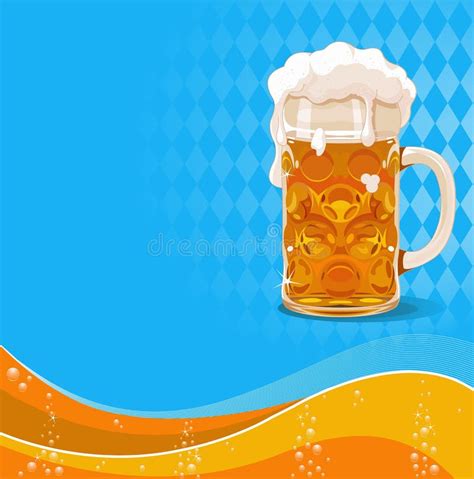 Fundo De Oktoberfest Papel De Parede Da Cerveja Ilustra O Do Vetor