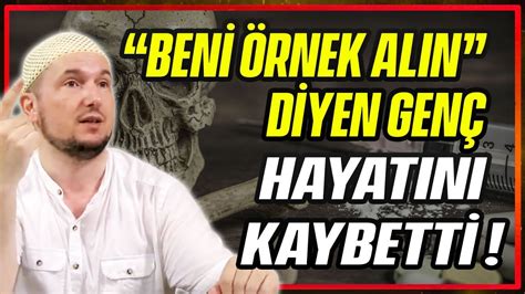 Beni örnek alın diyen uyuşturucu bağımlısı genç hayatını kaybetti