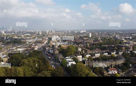 Clapham High Street London UK View From Above 2021 Stock Photo Alamy