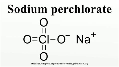 Sodium perchlorate - YouTube