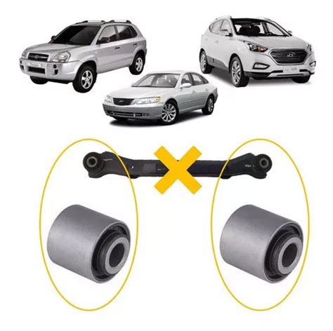 Kit Bucha Braço Reto Inferior Traseiro Tucson Sportage Parcelamento