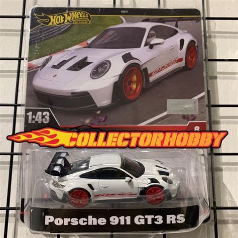 Hot Wheels Premium Scale 1 43 Porsche 911 GT3 RS Shopee Singapore