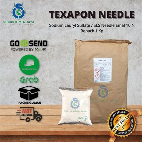 Jual Emal N Texapon Sls Emal Needle Sodium Lauryl Sulfate Kg Di