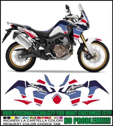 ADESIVI AFRICA TWIN CRF 1000 L TRIBUTE 1988 KIT COMPATIBILE EBay