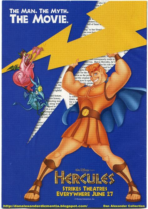 Hercules 1997 Movie Poster