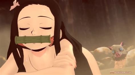 Demon Slayer Hentai Nezuko Anal Creampied By Inosuke 3D Animation