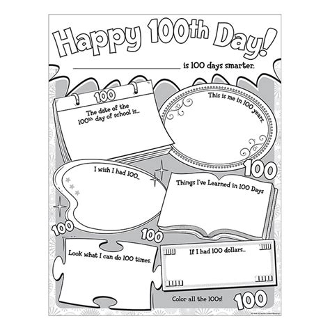 Happy 100th Day Poster Pack - TCR5640 | Teacher Created Resources ...