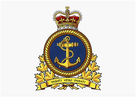 Royal Canadian Navy Emblem, HD Png Download - kindpng