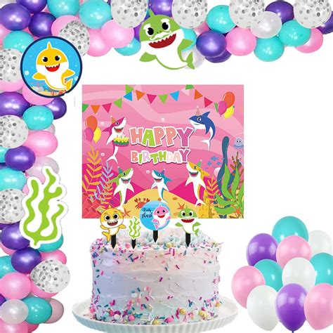 Buy Theme My Party Baby Shark Theme Birthday Party Decorations For