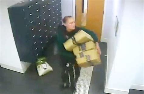 Woman Caught On Cctv Stealing Amazon Parcels From Apartment Block