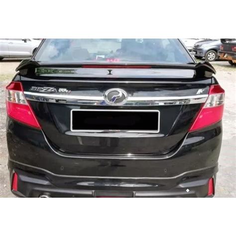 PERODUA BEZZA 2016 2023 TRD V2 SPORTIVO STYLE REAR CAR ABS BLOW MOULD