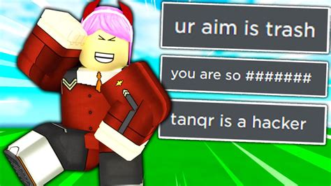 I Met A TOXIC Hater So I 1v1 D Him Roblox Arsenal YouTube